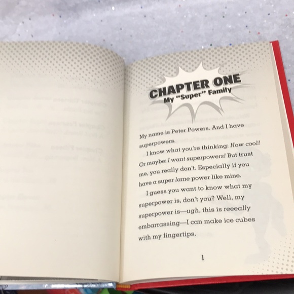 ๐2/10.00๐ Peter Powers and His Not-So-Super Powers hardcover book like new - Picture 9 of 9